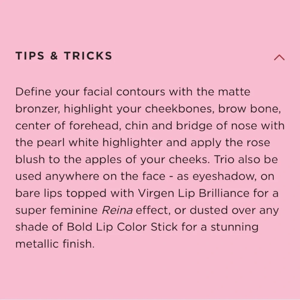 Reina Rebelde ON YOUR FACE Contour + Color Trio Palette • Anadora | New In Box